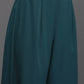 Ahalyaa Women Floral Printed Angrakha Kurta with Palazzos - Green Color | Swadesiicart