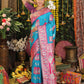 Shree Shyam Fashion Silk Sky Blue Saree