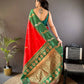 Joban Fashion Green Peacock,Butti Banarasi Silk Sarees | Swadesiicart