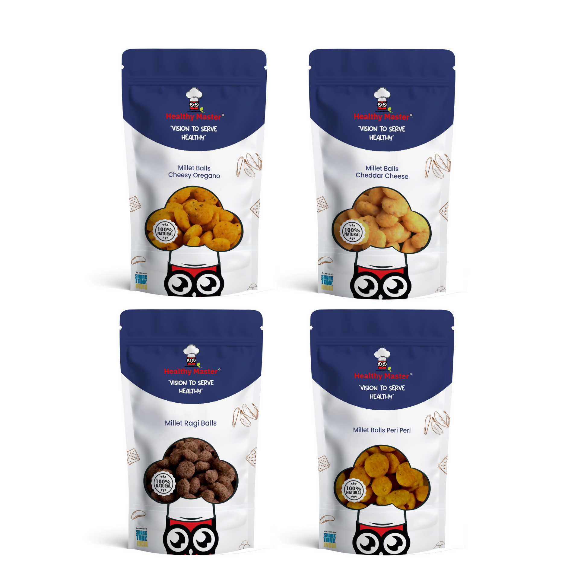 Healthy Master Millet Balls Combo | Swadesiicart