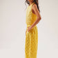 Lil Drama Mehfil Yellow Co-Ordinate Set For Girls - Swadesiicart