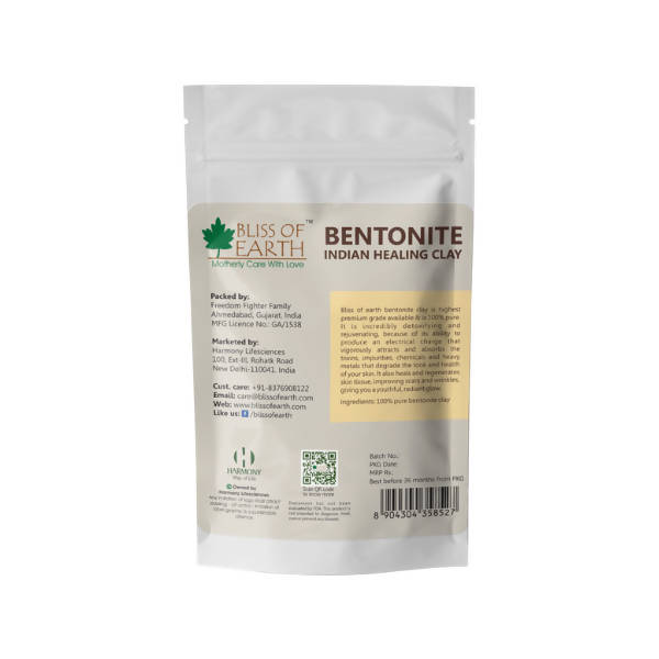 Bliss of Earth Bentonite Clay - Limited Time Offer - Swadesiicart