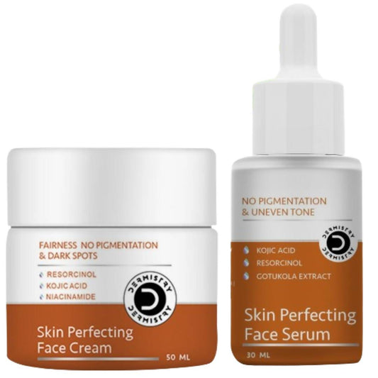 Dermistry Skin Perfecting Face Cream & Skin Perfecting Face Serum - Swadesiicart
