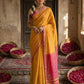Shree Shyam Fashion Gold Cotton Saree