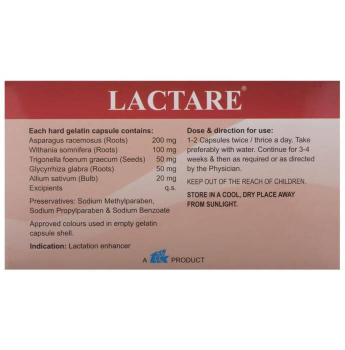 Lactare Capsules - Swadesiicart