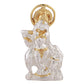 Estele Gold-Polished Divine Bal Lord Krishna Idol for Home/Car Decor - Swadesiicart