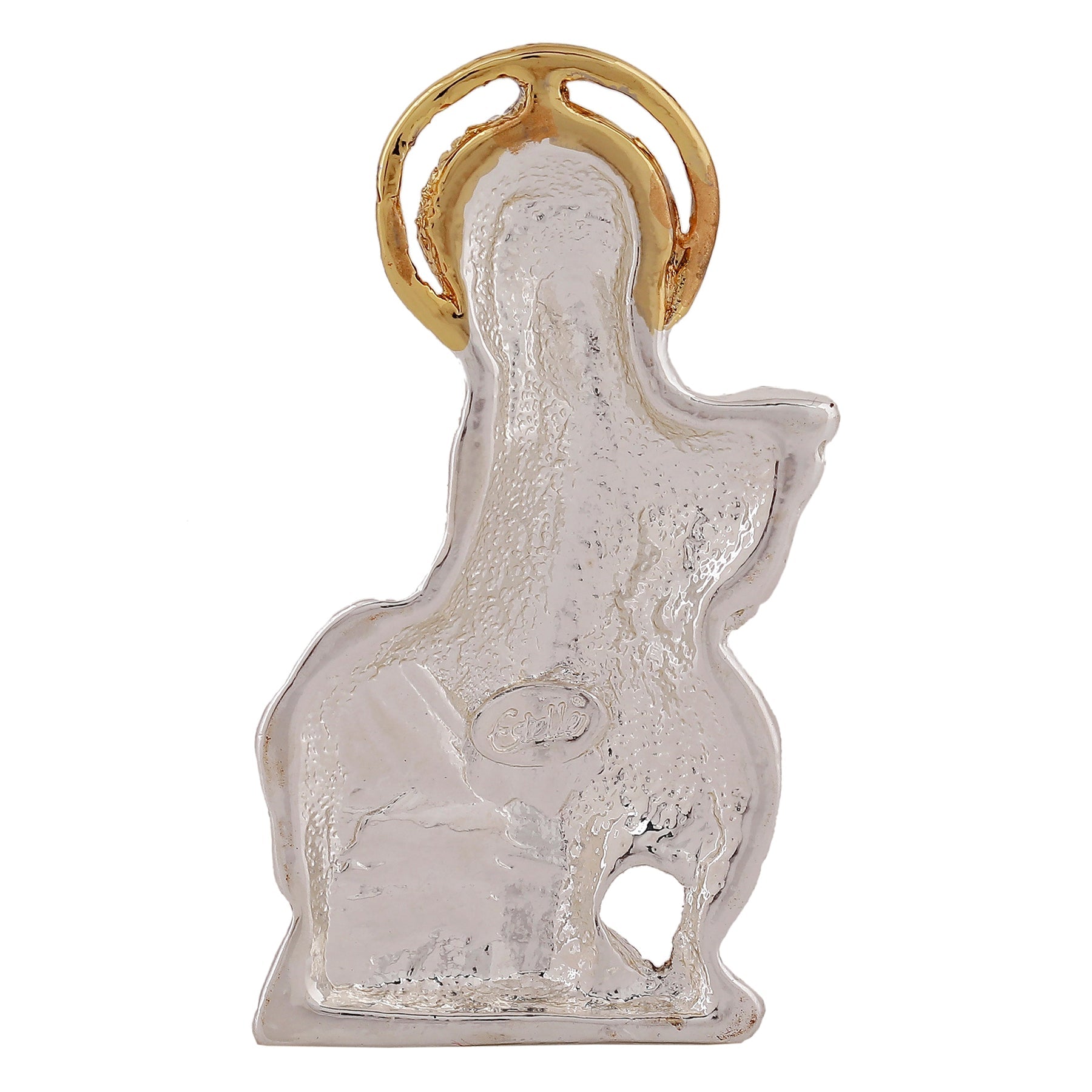 Estele Gold-Polished Divine Bal Lord Krishna Idol for Home/Car Decor - Swadesiicart