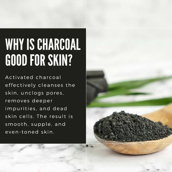 Organicos Charcoal Face Cleanser - Swadesiicart