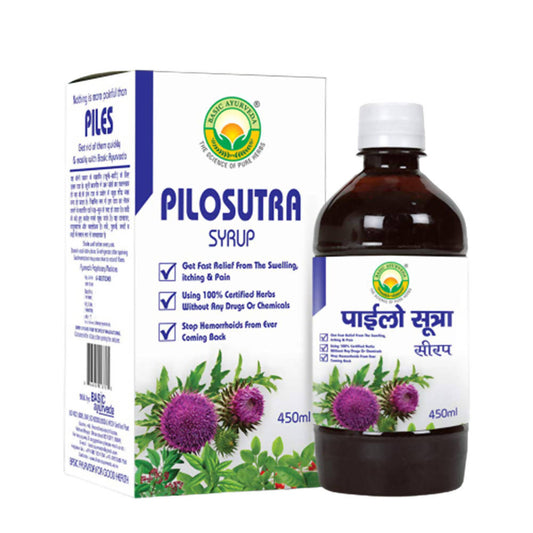 Basic Ayurveda Pilosutra Syrup | Swadesiicart