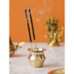 eCraftIndia Yellow Brass Incense Stick Holder | Swadesiicart
