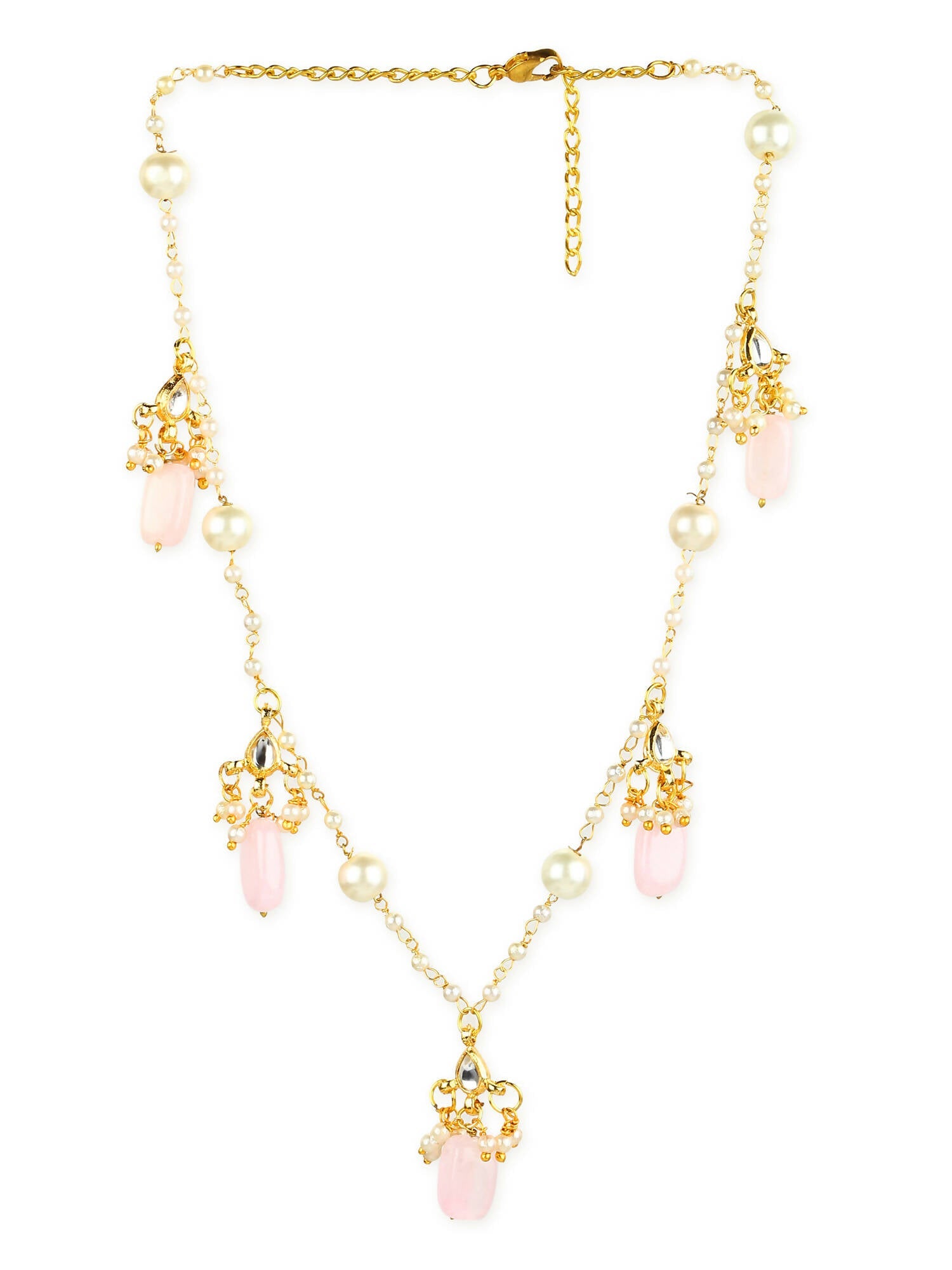 Women's Gold-Polished Chain - Ruby Raang | Swadesiicart