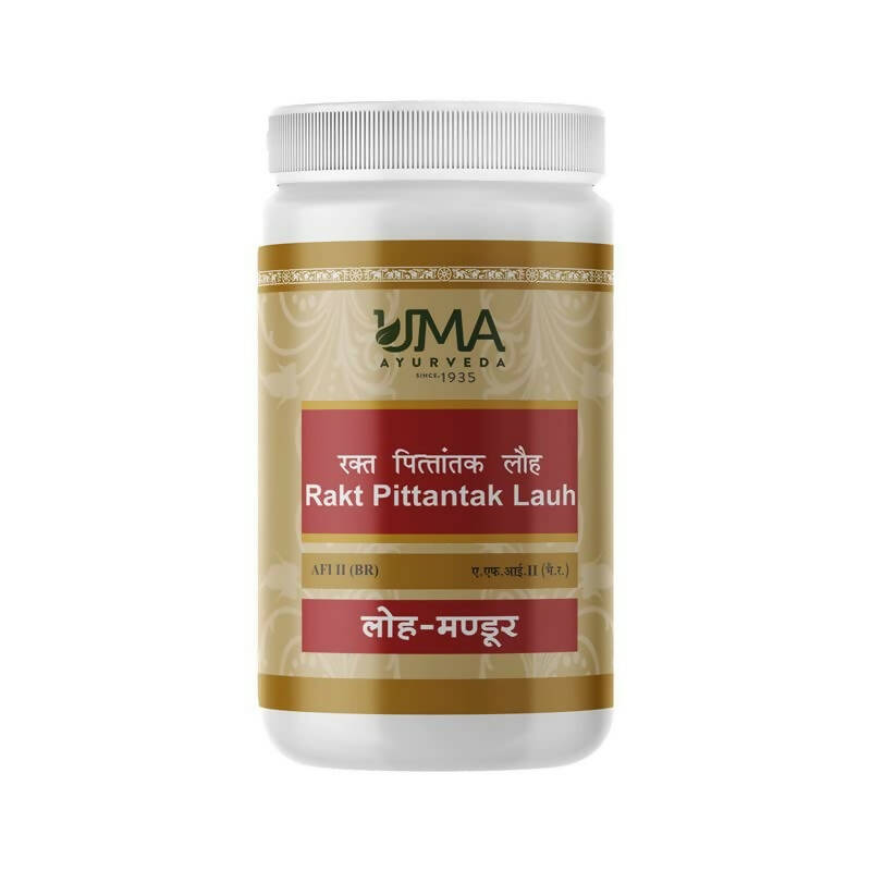 Uma Ayurveda Rakta Pittantak Lauha Tablets - Swadesiicart