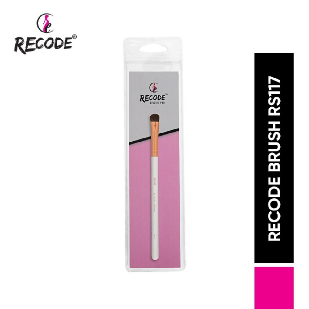 Recode Eyeshadow Applicator & Blending Brush - RS 117 - Swadesiicart