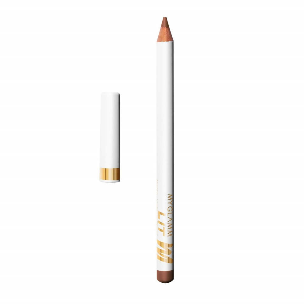 MYGLAMM LIT Matte Lip Liner Pencil - Blended (1.14 Gm) - Swadesiicart