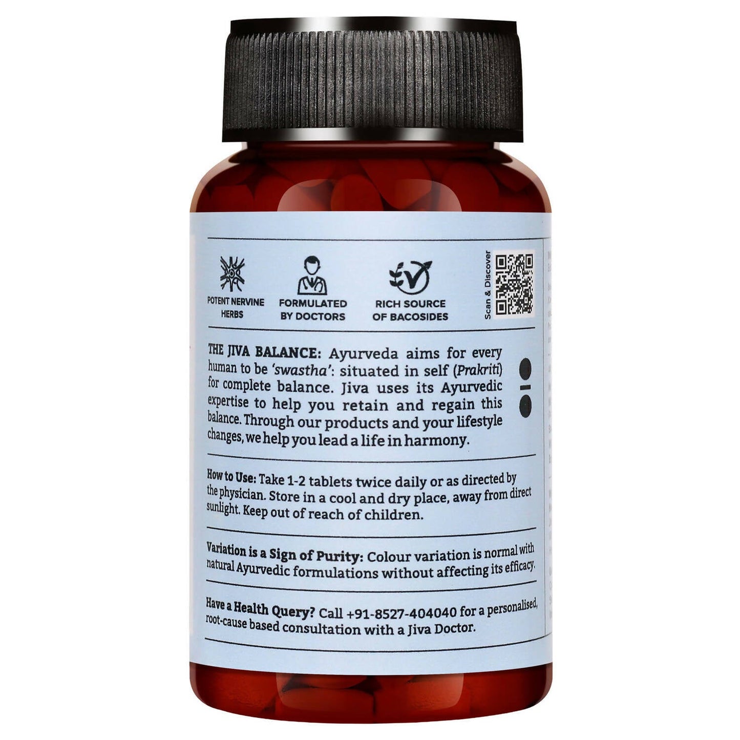 Jiva Ayurveda Memorica Tablets - Swadesiicart