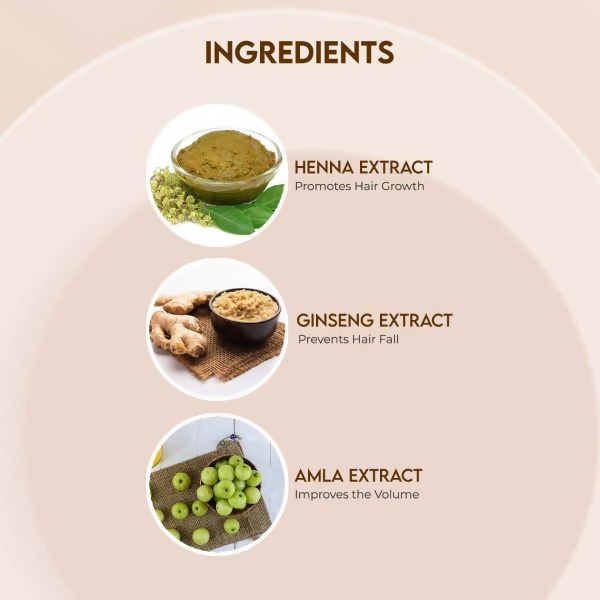 Jovees Henna & Ginseng Anti Hair Loss Shampoo - Swadesiicart