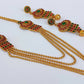 Multicolor kemp layer Necklace set - Swadesiicart