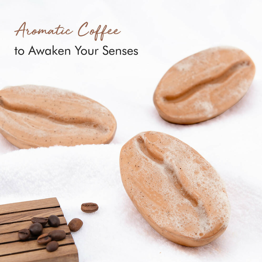 mCaffeine Exfoliating Coffee Bathing Bar - Swadesiicart