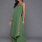 Ahalyaa Women's Traditional wear Kurta Set - Sage Green | Swadesiicart