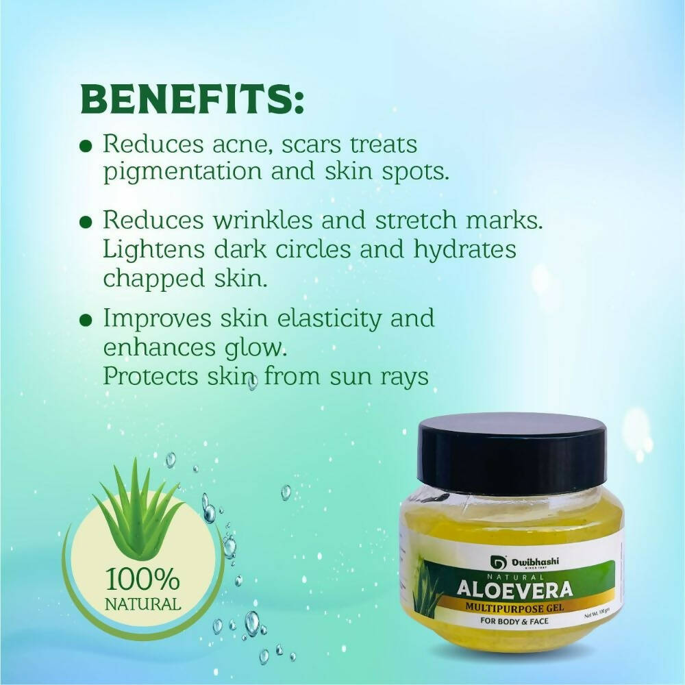 Dwibhashi Aloevera Gel - Swadesiicart