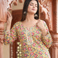 Kaajh Women's Yellow Floral Printed Kurta With Sharara | Swadesiicart