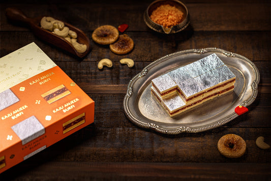 Almond House Kaju Anjeer Burfi (MAP) - Swadesiicart