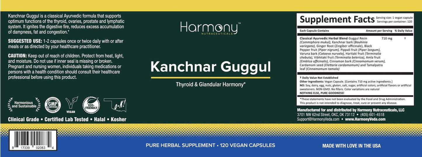 Harmony Veda | KANCHNAR GUGGUL Capsules