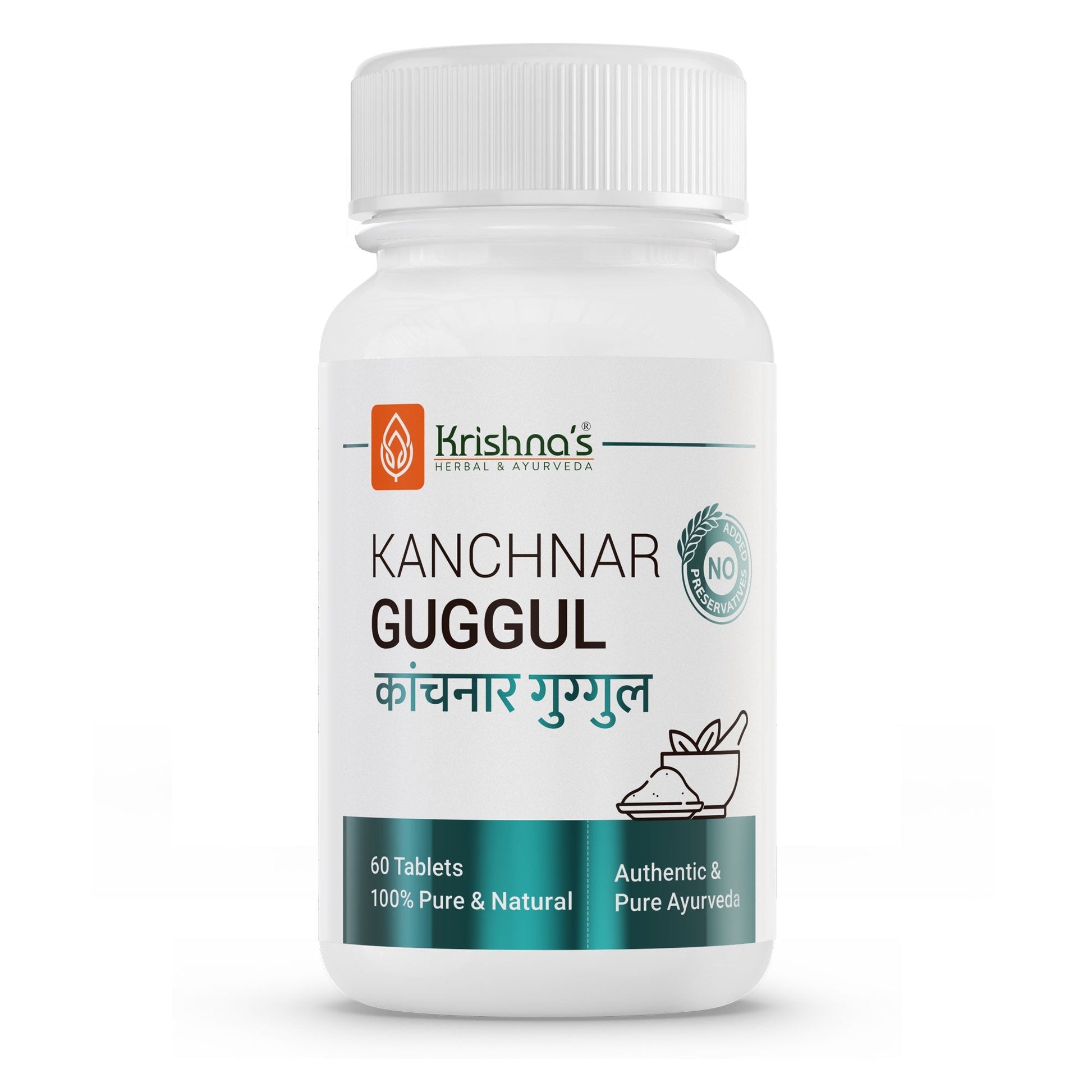 Krishna'S Herbal & Ayurveda Kanchnar Guggul | Swadesiicart