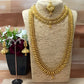Jewel City Exquisite Handcrafted Gold Filigree Bridal Necklace and Earrings Set | Swadesiicart