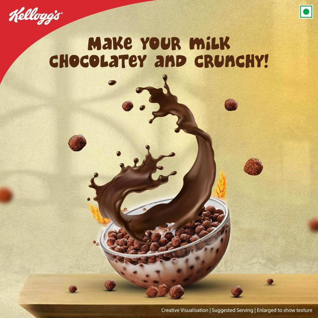 Kellogg's Multigrain Chocos Chotta Ladoo, Breakfast Cereal for Kids | Swadesiicart