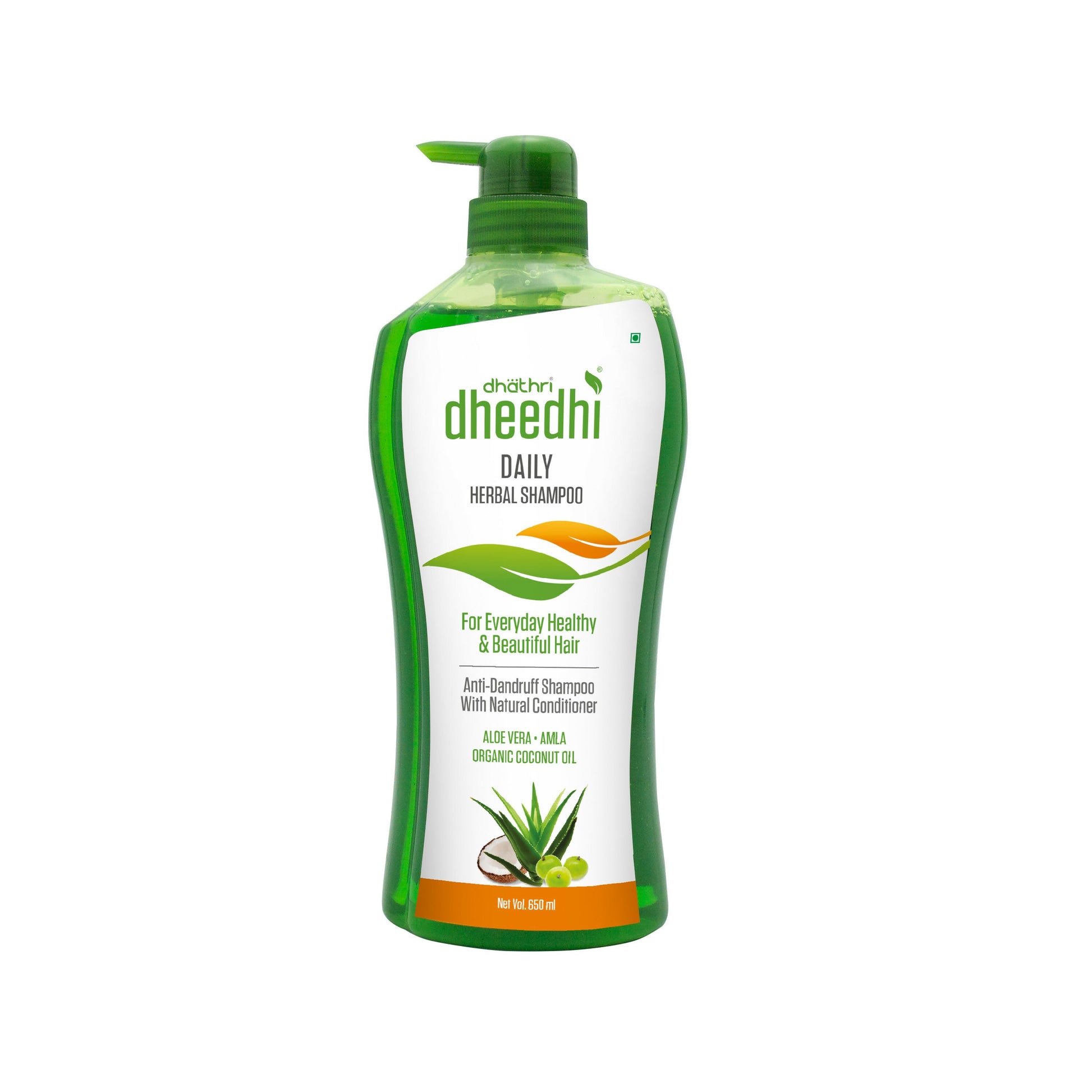 Dhathri Dheedhi Daily Herbal Shampoo To Reduce Dandruff & Promote Hair Growth - Swadesiicart