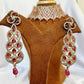 American Diamond Rose Plating Set By House of Ree - Swadesiicart