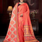 Aayaa Designer Winter Collection Printed Saree With Shawl - Multi Color