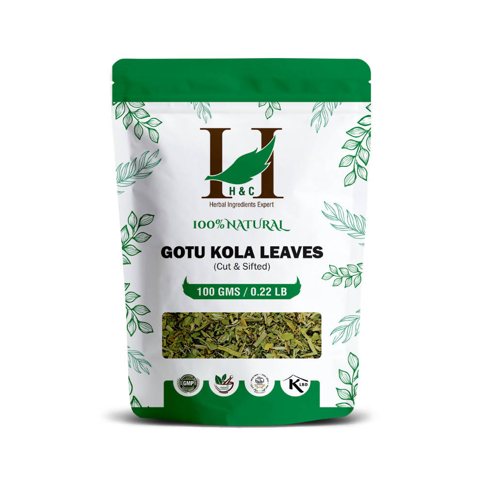 H&C Herbal Gotu Kola Cut & Shifted Herbal Tea Ingredient - Just Jaivik