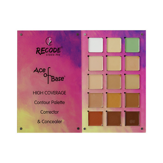 Recode Beauty Concealer, Colour Corrector & Contour Palette - Swadesiicart