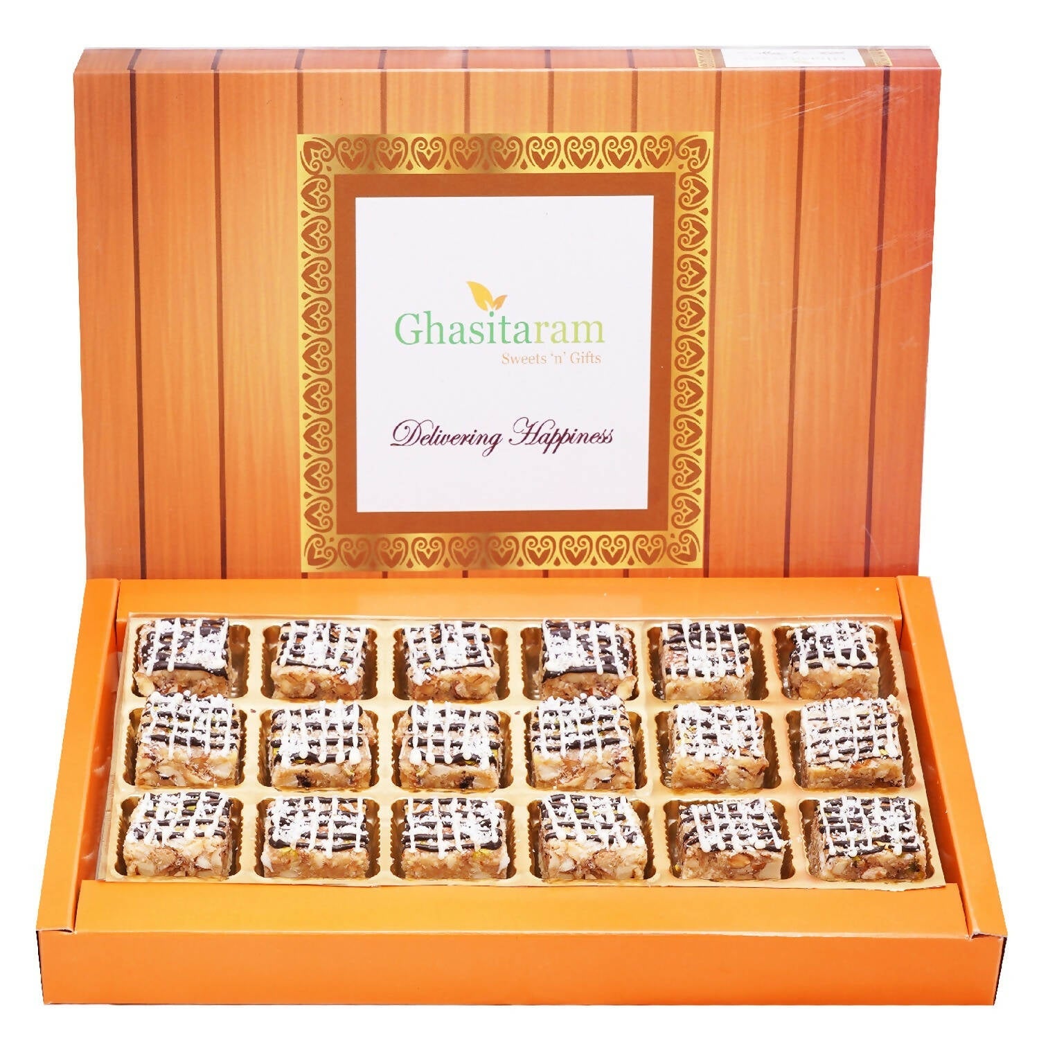 Ghasitaram Coconut Dryfruit Bites | Swadesiicart