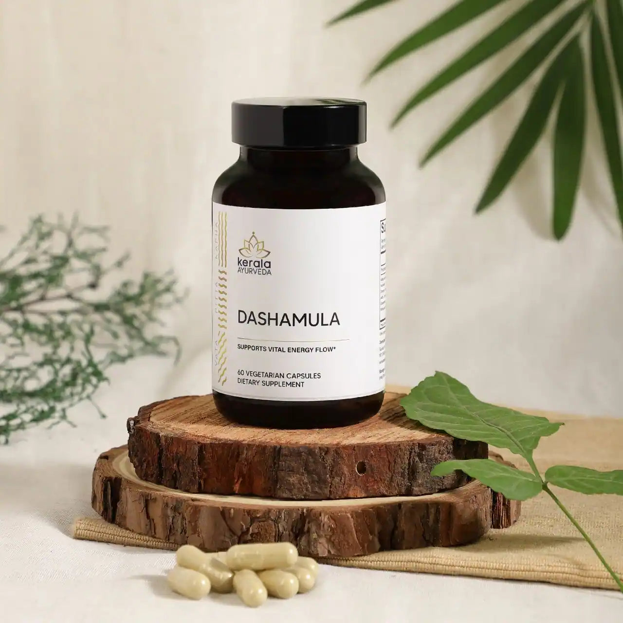 Dashamula - Eliminates Toxins and Supports Energy Flow (60 Veg Capsules)