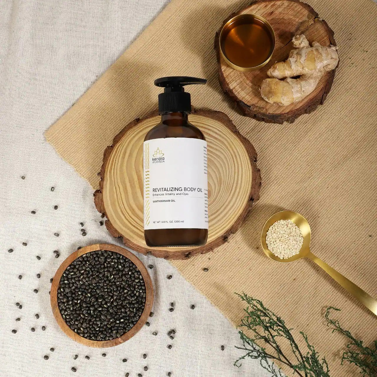 Revitalizing Body Oil - Santhwanam Oil