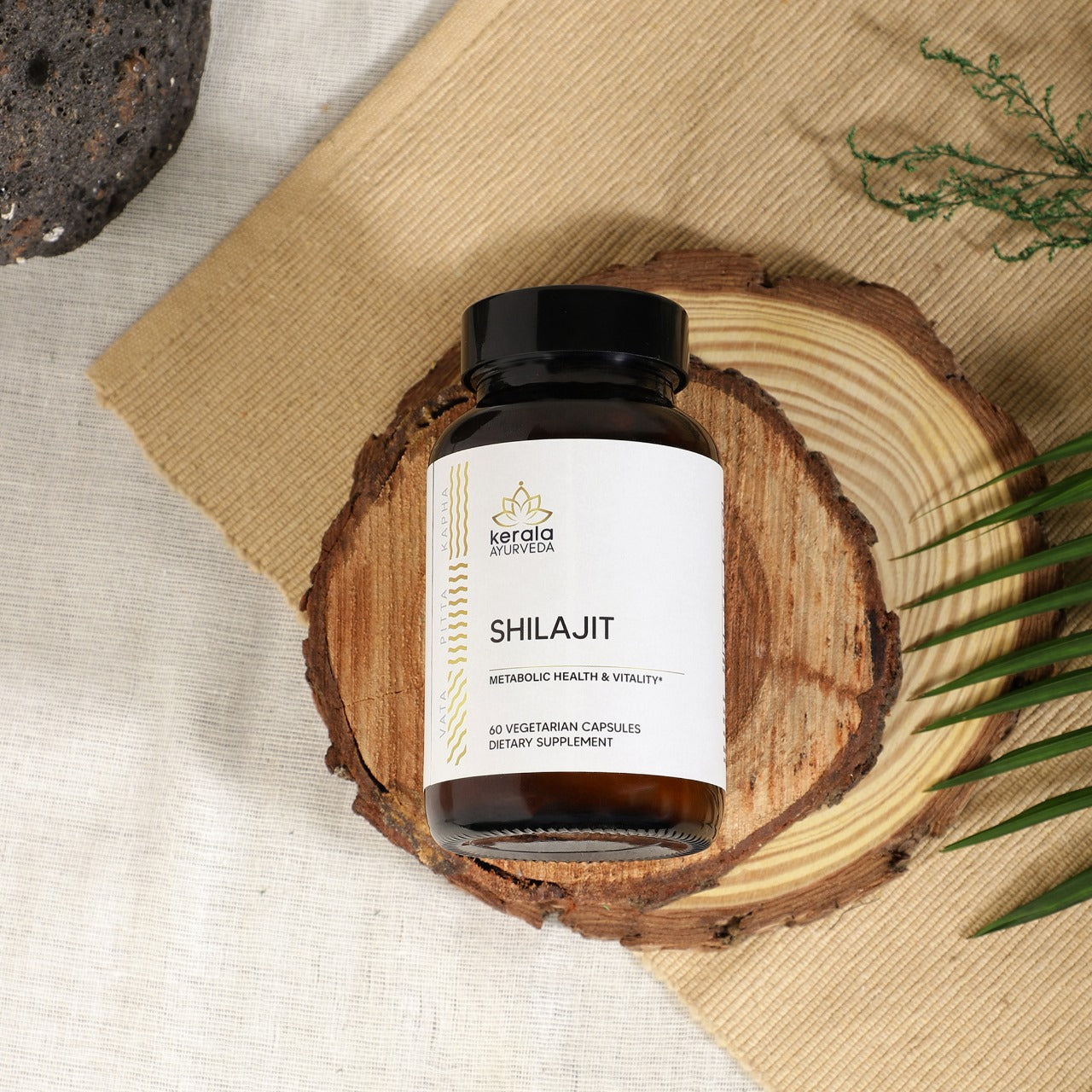 Shilajit - Natural Energy Enhancer for Strength and Stamina (60 Veg Capsules)