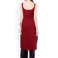 Indya Women Maroon Solid Straight Kurta - Swadesiicart