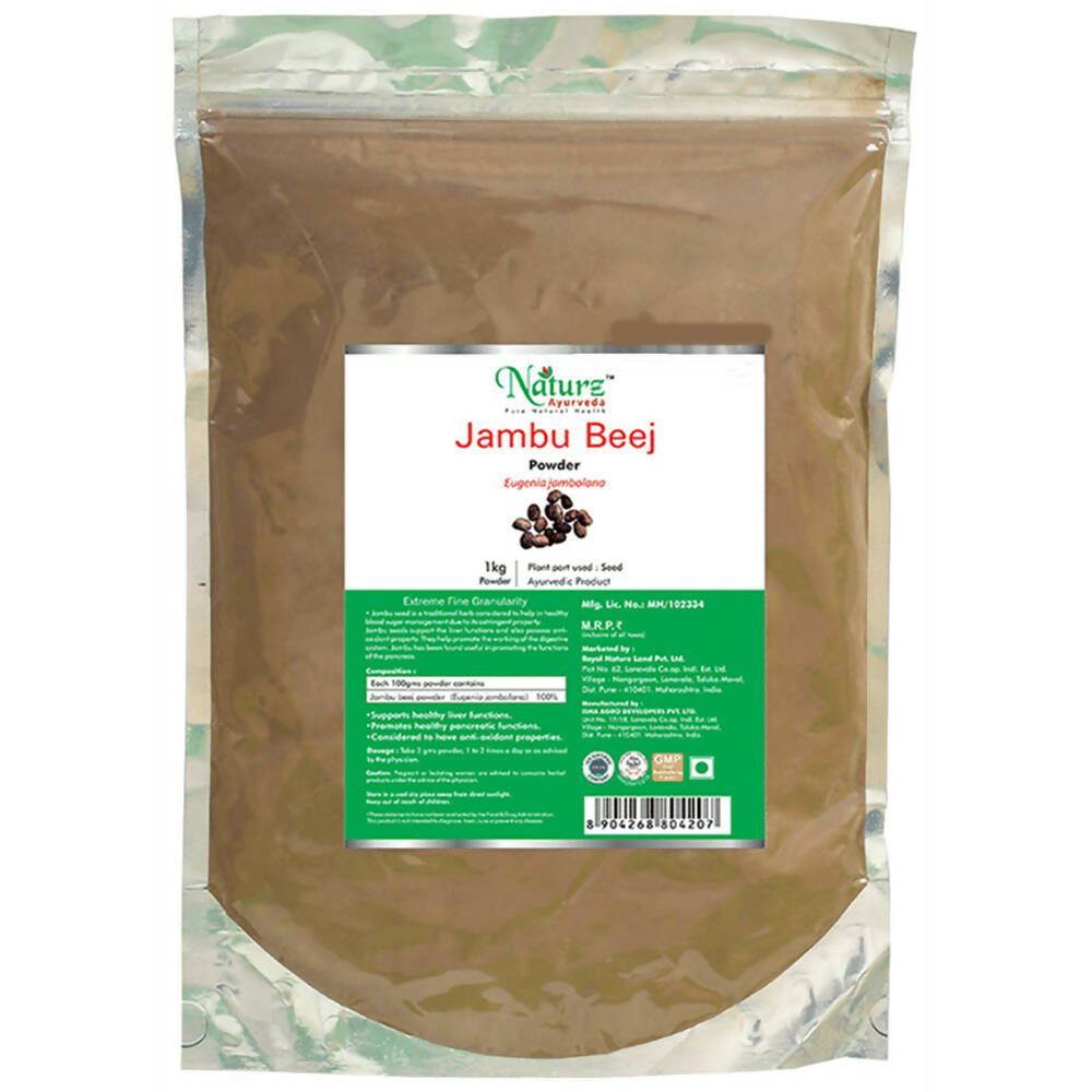Naturz Ayurveda Jambu Beej Powder | Swadesiicart