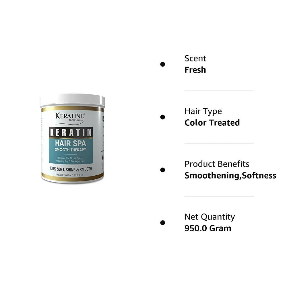 Keratine Professional Premium Keratin Hair Spa Smooth Therapy - Swadesiicart