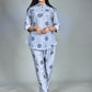 Morchari Digital Print Semi Muslin Co-Ord Set Top & Trouser-Multicolor - Swadesiicart