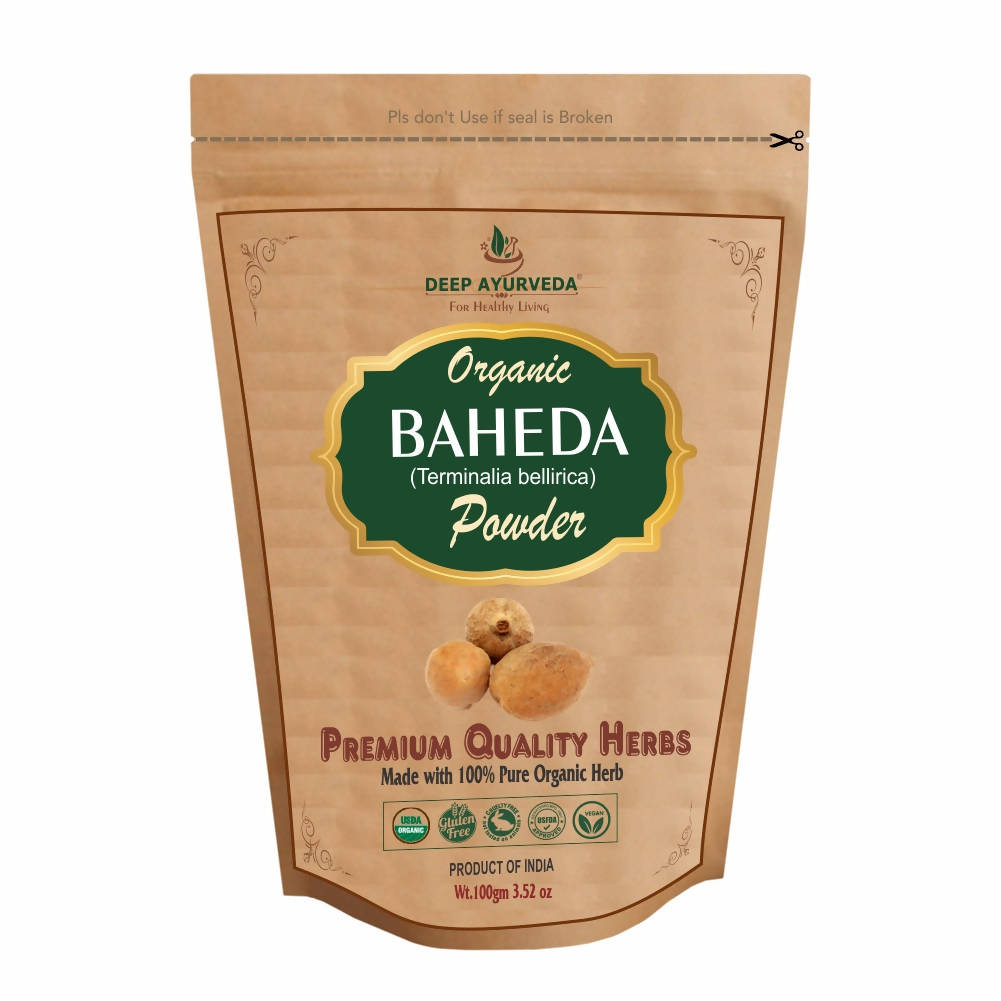 Deep Ayurveda Organic Baheda Powder - DEEP AYURVEDA