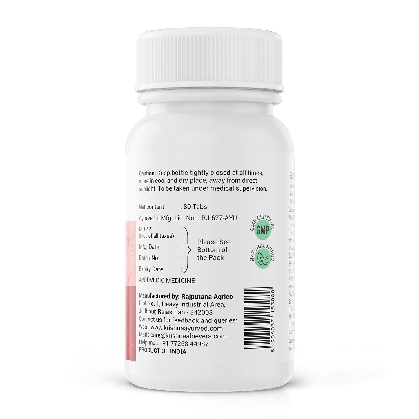 Krishna'S Herbal & Ayurveda Kidney Re-Live Tablets | Swadesiicart