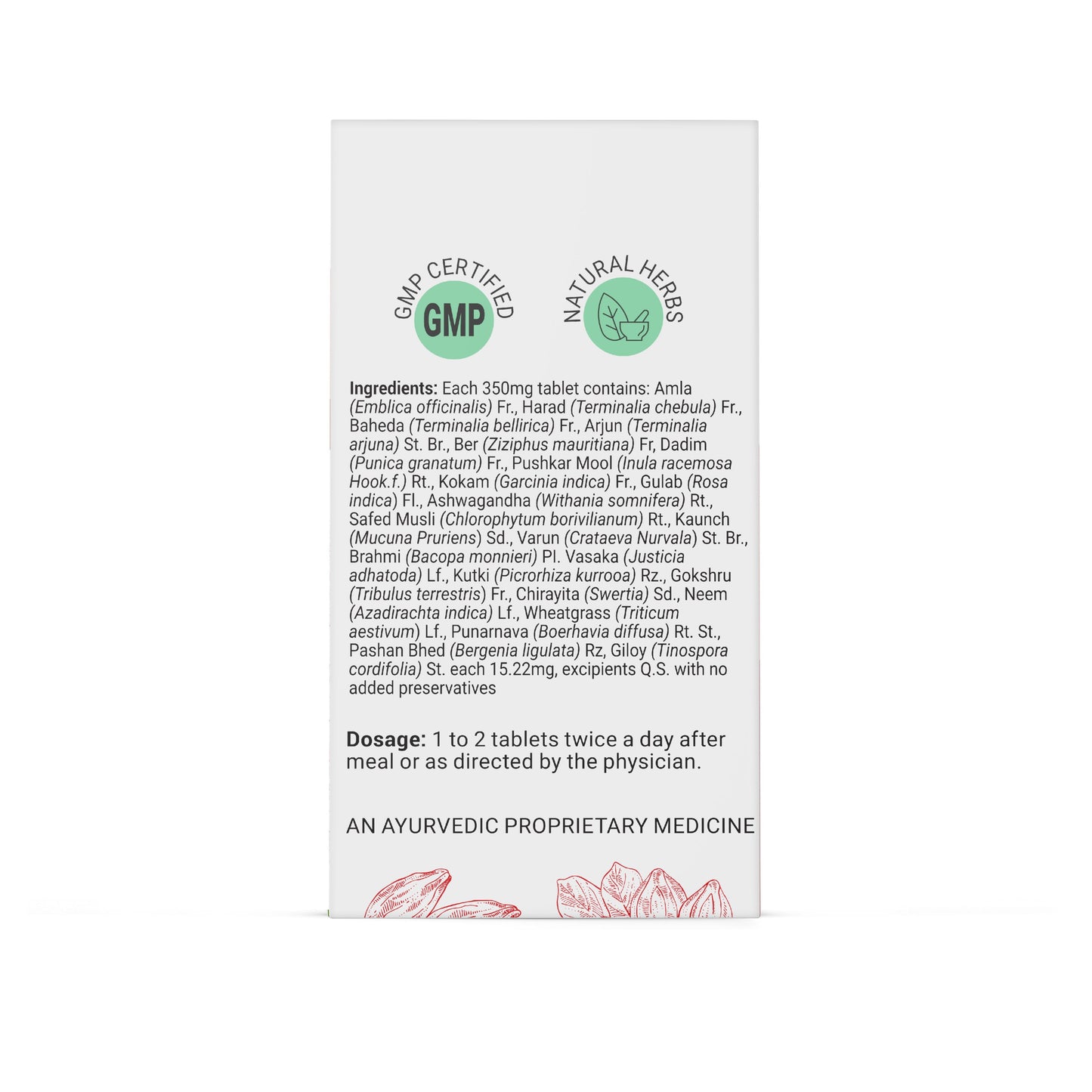 Krishna'S Herbal & Ayurveda Kidney Re-Live Tablets | Swadesiicart
