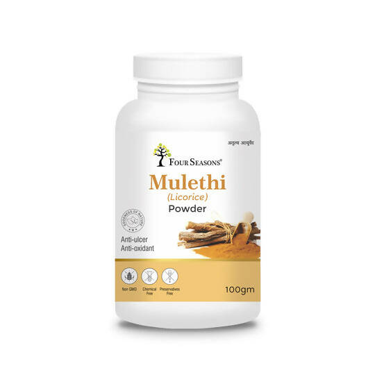 Four Seasons Mulethi (Licorice) Powder | Swadesiicart