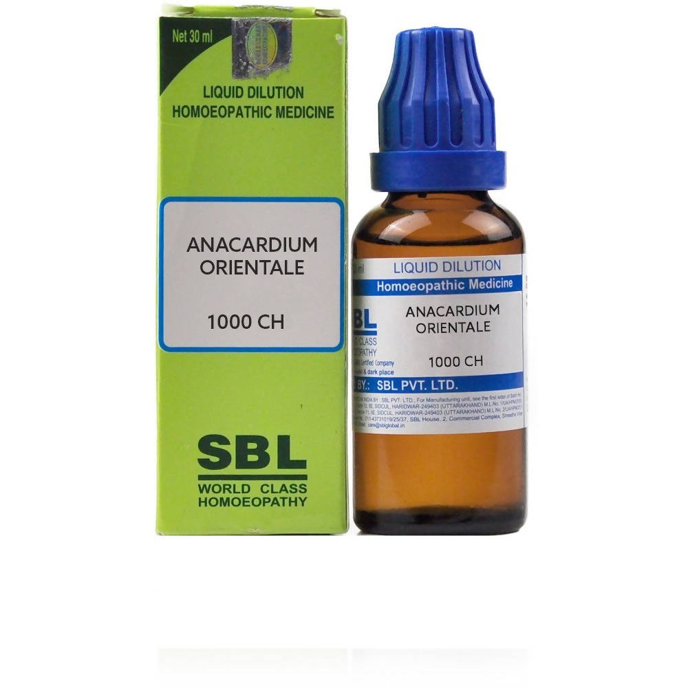 SBL Homeopathy Anacardium Orientale Dilution | Swadesiicart