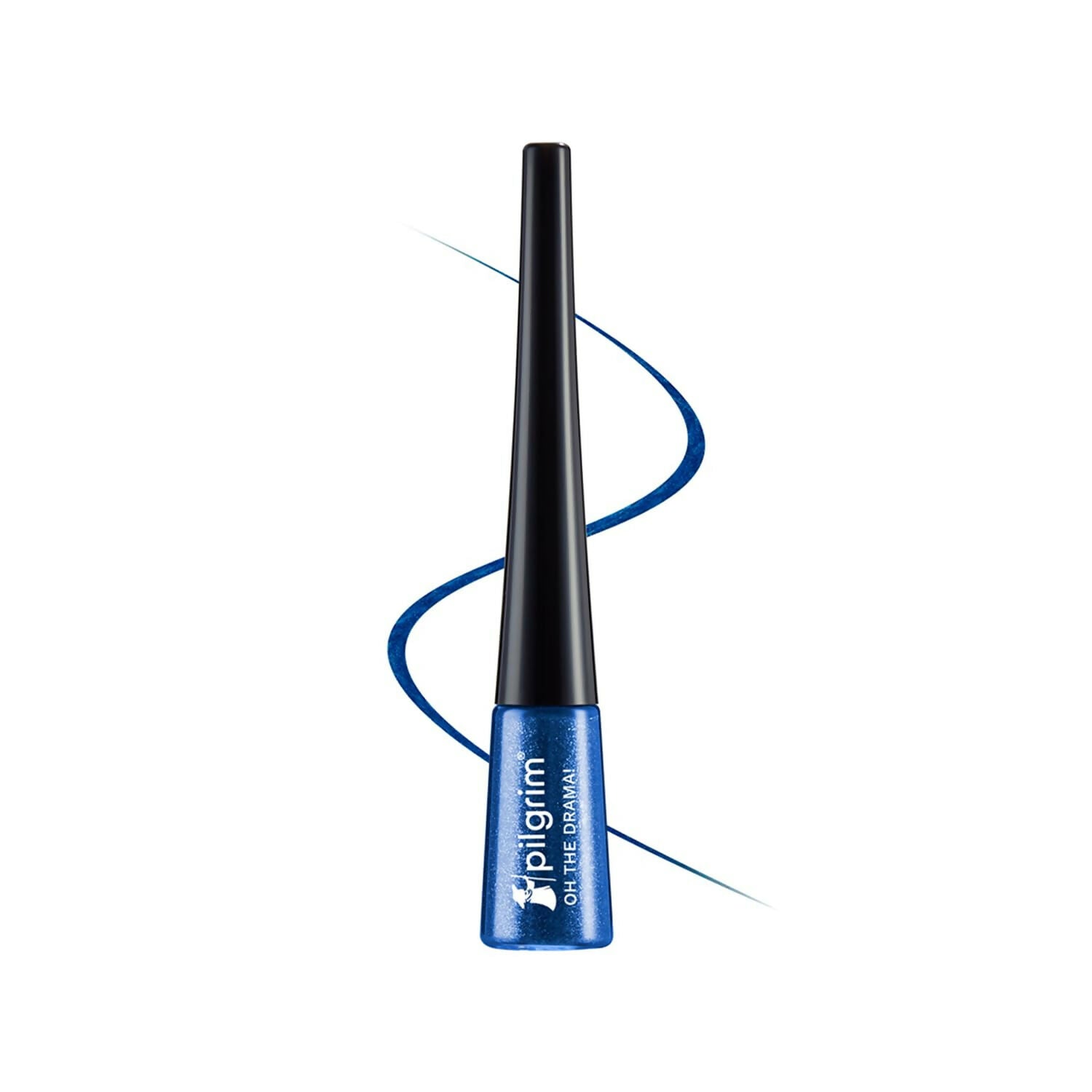 Pilgrim Metallic Eyeliner Blue Rebel, Long Lasting & Smudge Proof Enriched With Argan Oil - Pilgrim