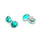 Jade Duet Studs- Ruby Raang | Swadesiicart